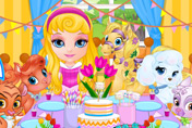 game Baby Barbie Palace Pets PJ Party