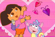game Baby Dora and The Lost Valentine