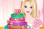 game Barbies Diamond Cake