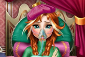 game Anna Frozen Flu Doctor