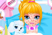 game Baby Barbie Chickenpox Attack