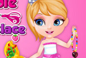 game Baby Barbie Hobbies Beads Necklace