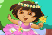 game Baby Dora Flower World