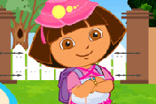 game Baby Dora School Time