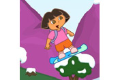 game Baby Dora Snowboard