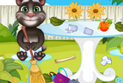 game Baby Tom Garden Cleaning