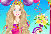 game Barbie Colorful Bride