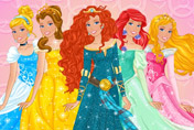 game Barbie Disney Princess Outfits