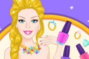 game Barbie Easter Nails Designer