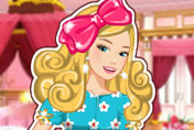 game Barbie Floral Dress Design