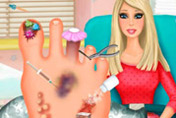 game Barbie Foot Doctor