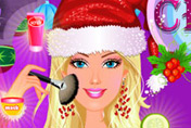 game Charming Barbie Christmas Makeover