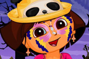 game Dora Halloween Makeup