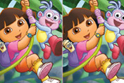 game Dora The Explorer Spot The Difference