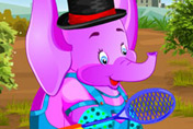 game Elephant Dress Up