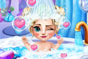 game Elsa Baby Bath