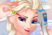 game Elsa Eye Doctor