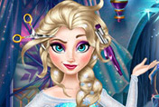 game Elsa Frozen Real Haircuts
