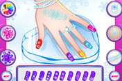 game Elsa great manicure