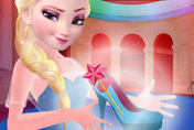game Elsa Magic Shoes