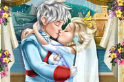 game Elsa Wedding Kiss