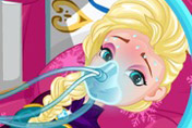 game Elsa`s Stomach Virus