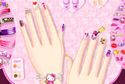 game Hello Kitty Nail Designs