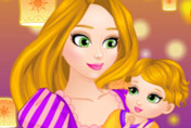 game Rapunzel Real Care Newborn Baby