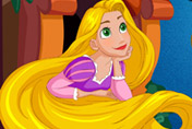 game Rapunzel Tower Clean Up