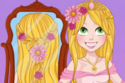 game Rapunzel Wedding Braids