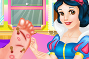 game Snow White Doctor Rapunzel Foot