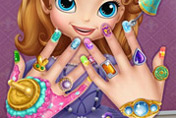 game Sofia the First Nail Spa