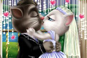 game Tom And Angela Wedding Kiss
