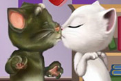 game Tom Cat Kissing